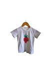 Ekru Kız Çocuk T-shirt Şort Pijama Takımı