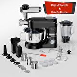 Trumio Çok İşlevli Kıyma Çekme Hamur Mayalama Blender Makinesi