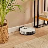 Homend Alex Laser 1291H Moplu ve Haritalamalı Akıllı Robot Süpürge Beyaz