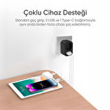 Akıllı Wi-Fi Priz USB Type-C Akım Korumalı Uzaktan Kontrol