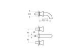 VitrA Liquid A4269039 Ankastre Lavabo Bataryası, Parlak Siyah