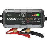 NOCO Genius GB20 12V 500Amp Ultrasafe Lityum Akü Takviye + Powerbank + Led Lamba