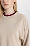 DeFacto Coool Loose Fit Bisiklet Yaka Basic Düz Uzun Kollu Tişört C4401AX24SPBG106