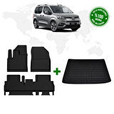 Toyota Proace City 4D Havuzlu Paspas ve Bagaj Havuzu 2019 Model Ve Sonrası