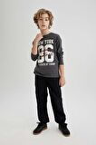 DeFacto Erkek Çocuk Jogger Paraşüt Basic Pantolon B6602A824SMBK27