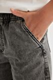 DeFacto Erkek Çocuk Basic Düz Jean Şort B5763A824SMNM55
