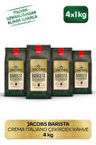 Barista Editions Çekirdek Kahve Crema Italiano 1kg X 4 Paket