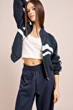 DeFacto Coool Fitted Dik Yaka Cepli Kalın Fermuarlı Sweatshirt E5375AX25SPNV241