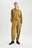 DeFactoFit Oversize Premium Kapüşonlu Sporcu Sweatshirt B1790AX23AUKH485