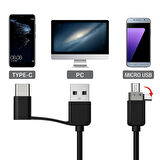  6LED Kablolu Profesyonel 7.0mm 1080P HD USB Endoskop Kamera - Android PC İçin Su Geçirmez