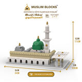 Mescidi Nebevi Blok Modeli(İslami Lego)