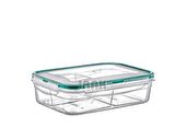 Fresh Box Dikdörtgen 3 Bölmeli Saklama Kabı Şeffaf
