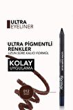 Flormar Kahverengi Göz Kalemi Ultra Eyeliner No: 012