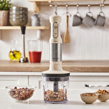 Karaca Mastermaid Prosteel 1500w Blender Seti Soft Cream-ınox