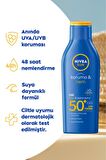 Nivea Sun Güneş Koruyucu Losyon 200ml, Spf50, Nemlendirici, Uva/uvb Koruması, Suya Dayanıklı