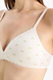 DeFacto Baskılı Dantel Detaylı First Bra-Fall in Love E7043AX25SMER98