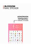Flormar Blossom Çiçek Desenli Nail Art Sticker'ı