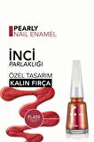 Flormar Sedefli Parlak Oje (TURUNCU) - Pearly Nail Enamel - Pl459 Frolic - 8682536035668