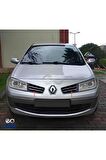 Renault Megane 2 Krom Ön Panjur 4 Parça 2006-2010 Arası P.Çelik