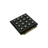 4x4 Telefon Stili Matrix Keypad Siyah Tuş Takımı