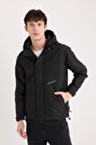 Regular Fit Kapüşonlu Mont