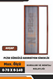 Pileli Sürgülü Pencere Sinekliği (ölçü Aralıgı : 0,70 Cm Genişlik X 0,140 Cm