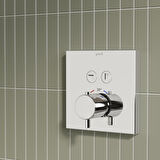 Artema AquaHeat A42746 Ankastre Termostatik Banyo Bataryası, Sıva Üstü Grubu, Krom