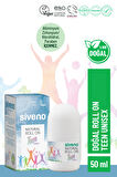 Siveno %100 Doğal Roll On Unısex Deodorant Ter Kokusu Önleyici Bitkisel Leke Bırakmayan Vegan 50 ml