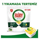 Fairy Hepsi Bir Arada Limon Kokulu 120 Yıkama Tablet Bulaşık Makinesi Deterjanı 120 Adet 