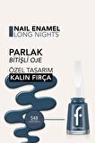 Flormar Klasik Parlak Bitişli Yüksek Pigmentli Oje - Nail Enamel -548 Long Nıghts- 8682536053099