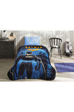 Özdilek Batman Gotham Lisanslı Tek Kişilik Çocuk Battaniyesi 155x215