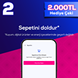 Pazarama Hediye Çeki 2000 TL