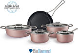Karaca Mastermaid Biodiamond 9 Parça Tencere Seti Bronzy