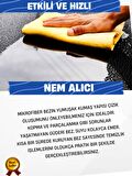 Spark 7050 Şönil Oto Temizlik Eldiveni & Polikur 3224 Mikrofiber Güderi Oto Kurulama Bezi (2'li SET)