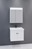
Avien 65 Cm Banyo Dolabı Npl Led Aynalı - Boy Dolap Hariç
