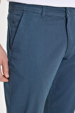 Slim Fit Dar Kesim Yan Cep Pamuklu Esnek Chino Pantolon