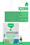 Siveno %100 Doğal Onarıcı Yoğunlaştırıcı Bakım Serumu Bitkisel Yıpranmış ve Dökülen Saçlara Özel 4X10 ml