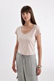 DeFacto Regular Fit Bisiklet Yaka Penye Basic Kısa Kollu Tişört D4455AX24HSPN681