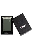 Zippo Çakmak Green Yeşil Hediyelik Kutu Benzin Taş Set du10-000019