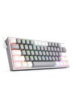Redragon K617-RGB GW Fizz %60 Q Türkçe Kablolu Mekanik Klavye Gri Beyaz