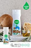 Siveno %100 Doğal Duş Sabunu Hindistan Cevizli Kokulu Nemlendirici Duş Jeli 5 Değerli Bitki Vegan 300 ml