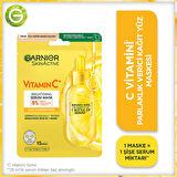 Garnier C Vitamini Parlaklık Verici Kağıt Yüz Maskesi