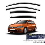 Volkswagen Polo Niken Kromlu Cam Rüzgarlığı 4lü Set 2018 ve Üstü