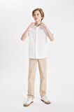 DeFacto Erkek Çocuk Loose Fit Standart Paça Gabardin Pantolon B8938A824SMBG742
