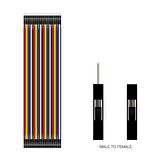 40 Pin Erkek - Dişi Dupont Kablo - 20cm