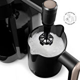 Karaca Hatır Barista Cappuccino ve Türk Kahve Makinesi Krem