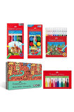 Faber Castell Boyama Seti Ve Resim Defteri 25x35
