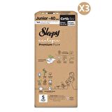 Sleepy Ecologic Premium Plus Avantajlı Paket Bebek Bezi 5 Numara Junior 120 Adet