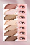 Mat ve Işıltılı Tonlar Barındıran Far Paleti Missha Mood Moment Palette (1 Rosy Rooftop)