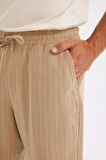 DeFacto Relax Fit Keten Karışımlı Yazlık Bermuda Şort C1240AX24SMBG674